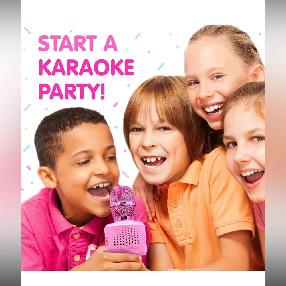 Motown Magic Bluetooth Karaoke Microphone | Includes 30 Famous Songs |kids Karao
